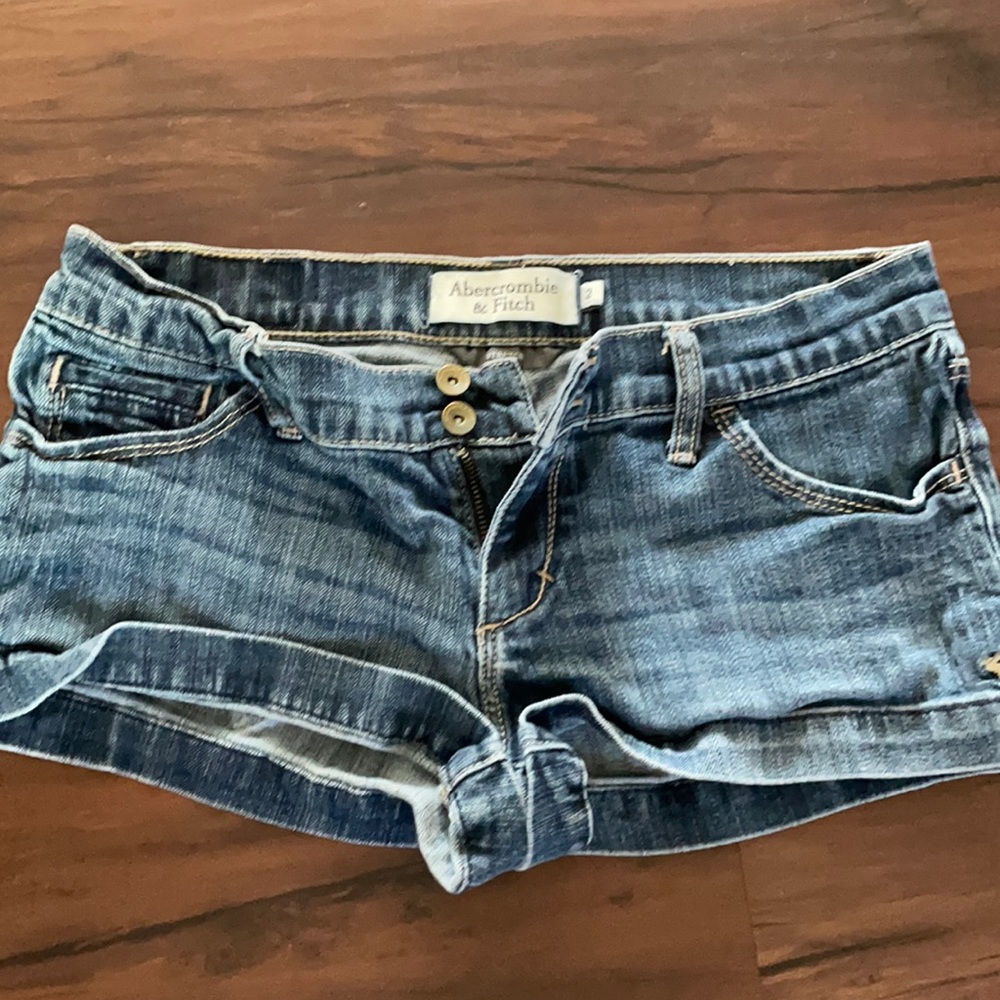 Abercrombie jean shorts